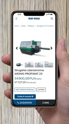 Mar-Masz Maszyny Stolarskie android App screenshot 5